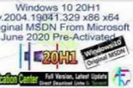 Windows 10 Pro x64 v2004 es-ES - ACTiVATED June 2020 Update