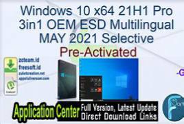 Windows 10 X64 21H1 Pro 3in1 OEM ESD pt-BR JUNE 2021 {Gen2}